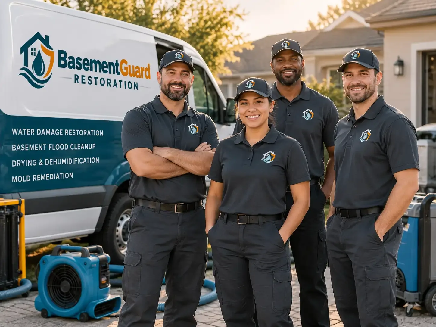 Basement Water Damage Restoration company in Mcgrann, PA